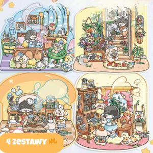 DekoBox - Zestaw 4 Świnek